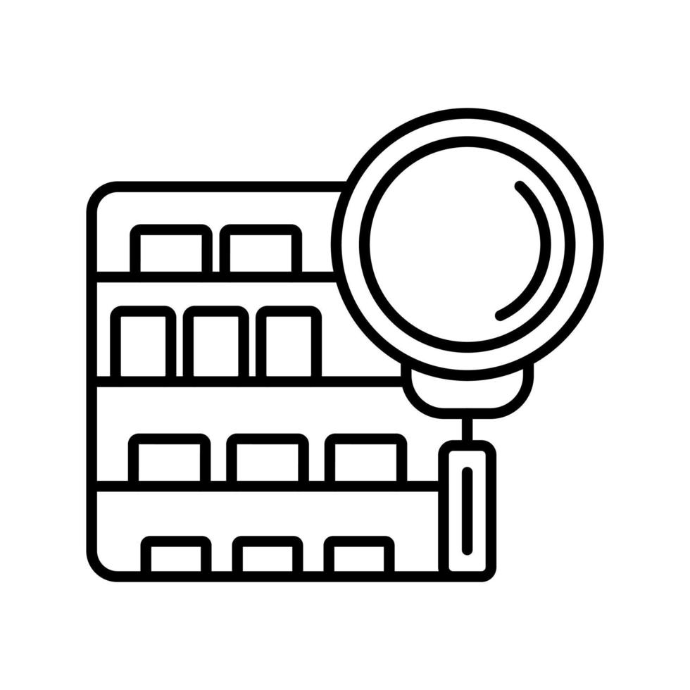 Inventory Control Vector Icon