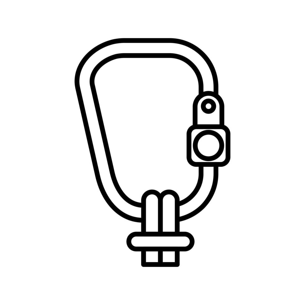 Carabiner Vector Icon