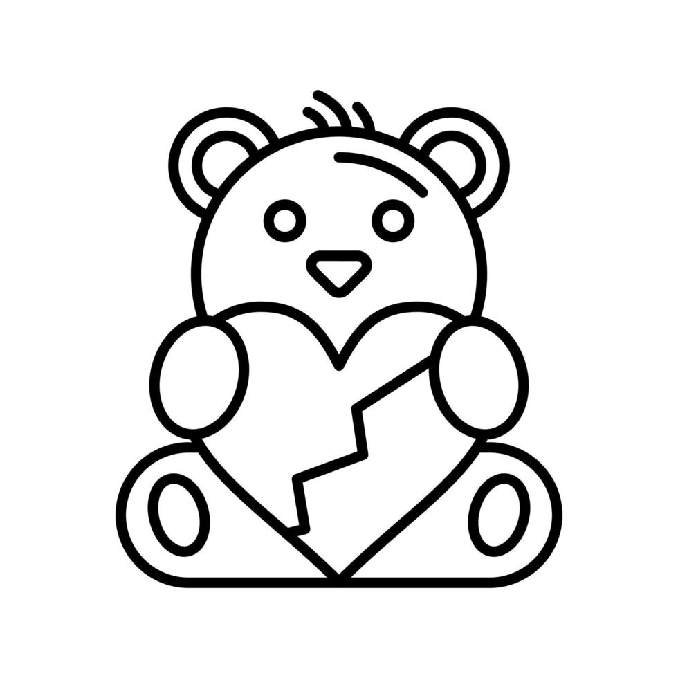 Teddy Bear Vector Icon