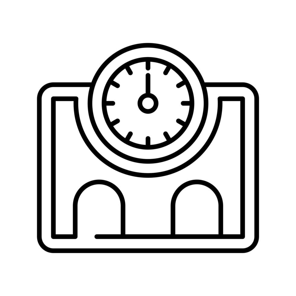 Weight Scale Vector Icon