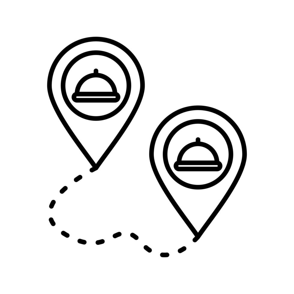 Route Vector Icon