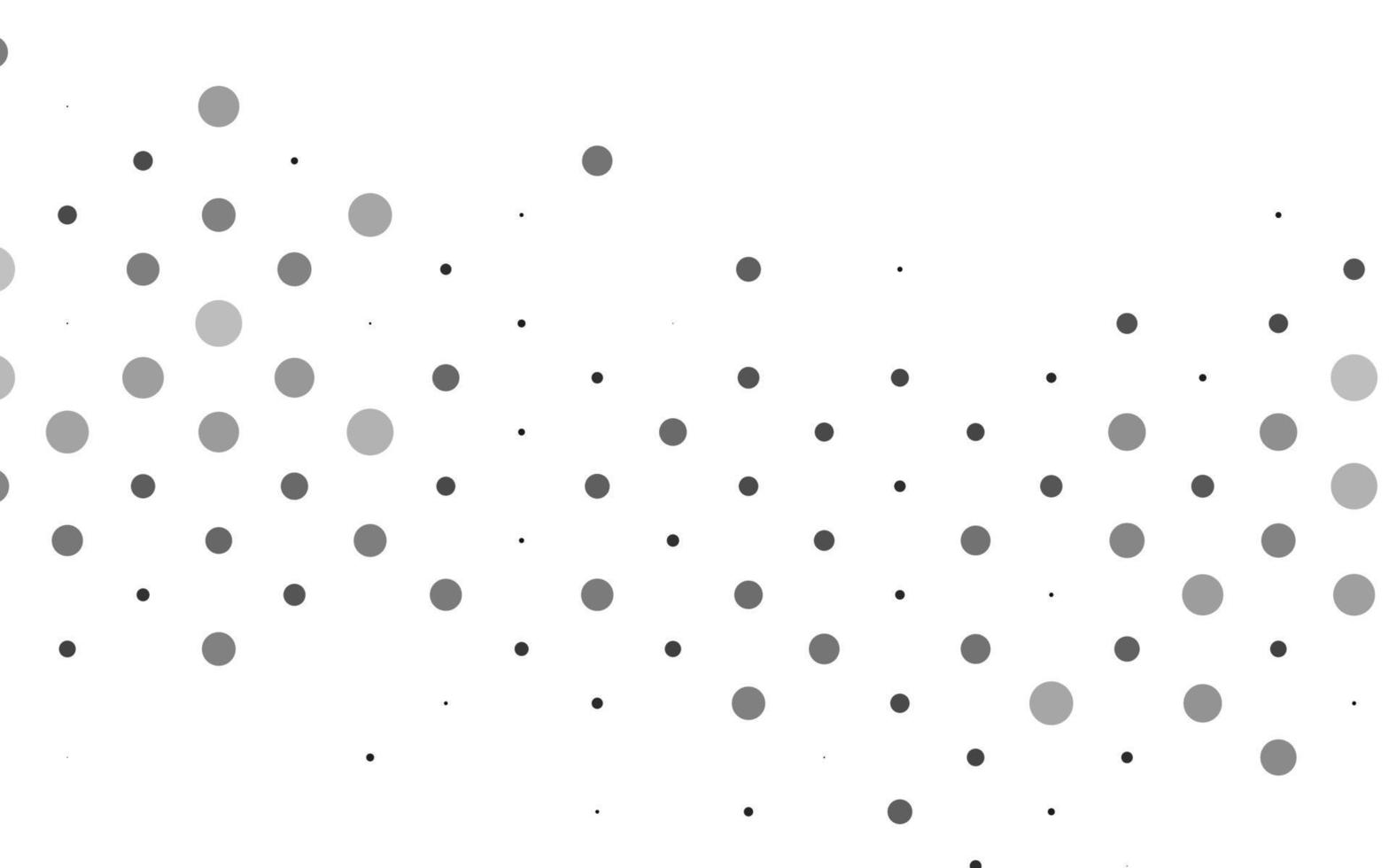 Light Silver, Gray vector backdrop with dots.