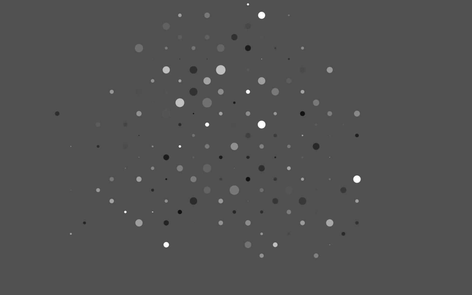 Light Silver, Gray vector pattern with spheres.