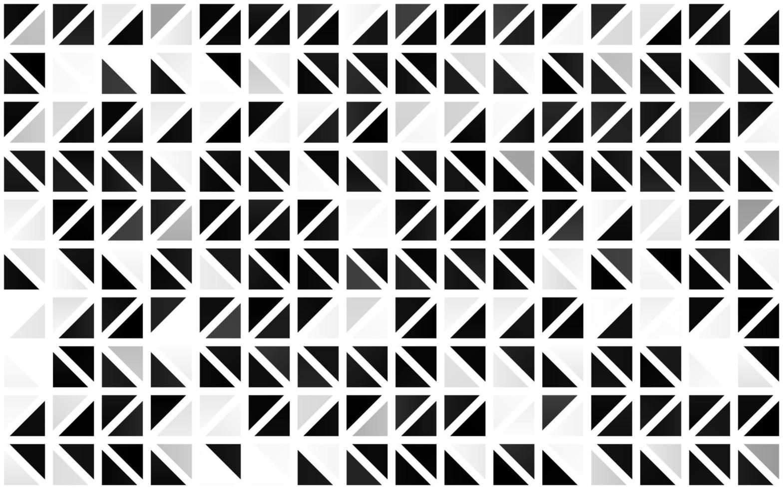 Light Silver, Gray vector seamless background with triangles.