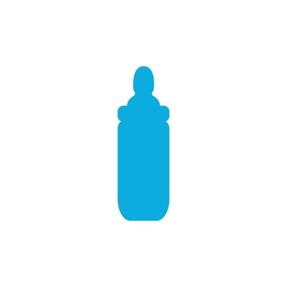 baby bottle icon vector