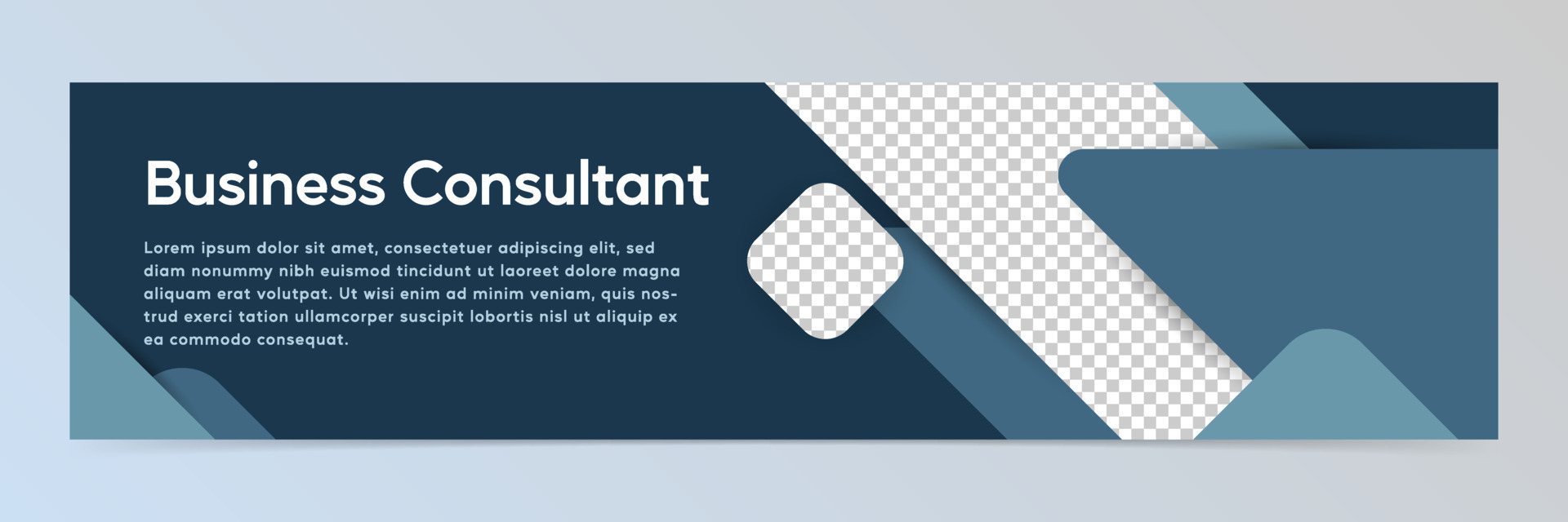 Modern abstract linkedin banner template 12939564 Vector Art at Vecteezy