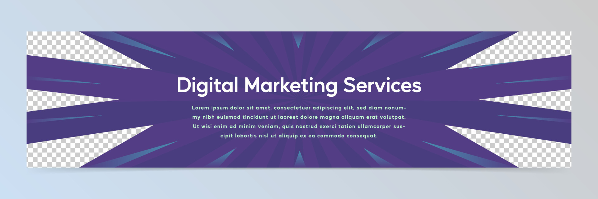 Modern abstract linkedin banner template 12939565 Vector Art at Vecteezy