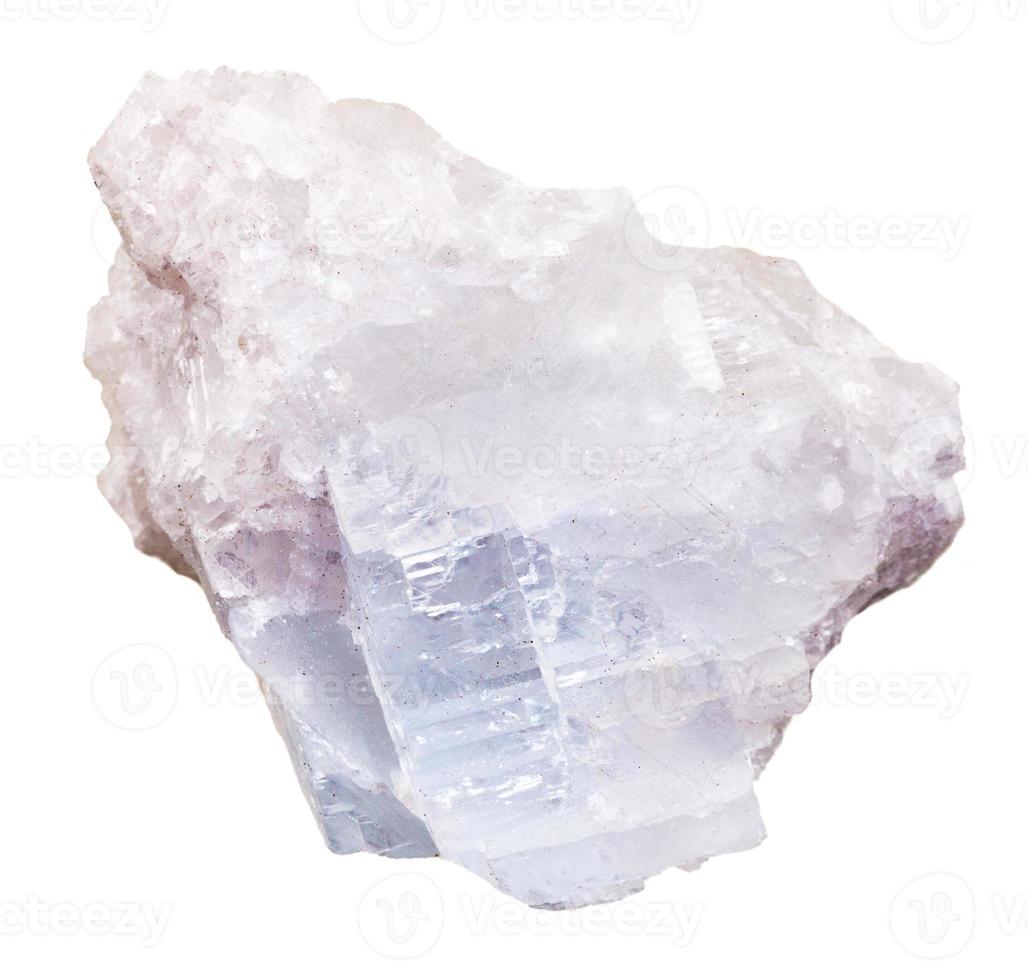 Magnesite crystal isolated photo