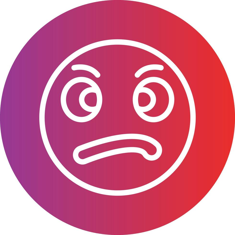 Suspicious Icon Style vector