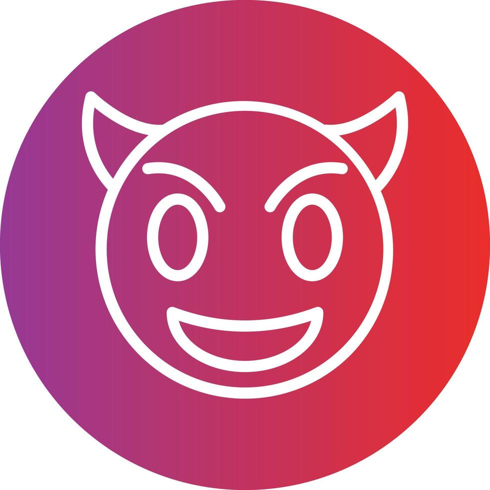 Devil Icon Style vector
