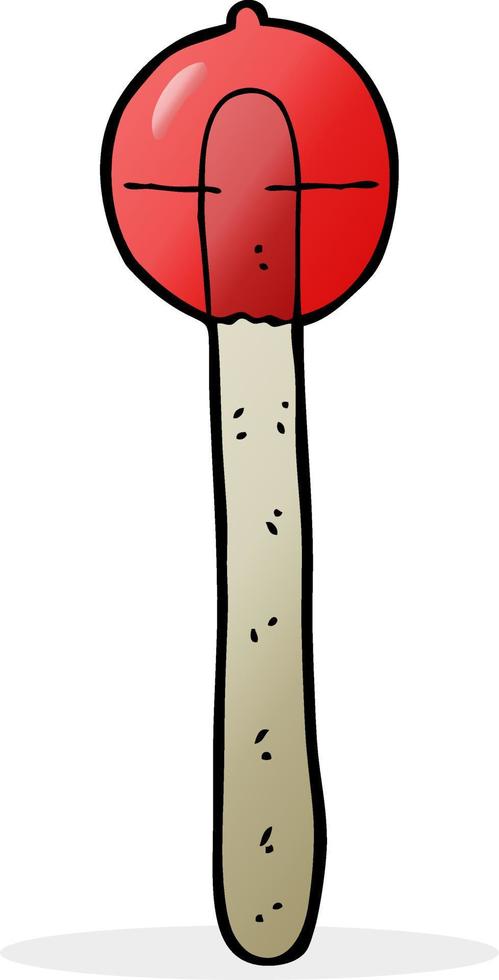 doodle cartoon lollipop vector