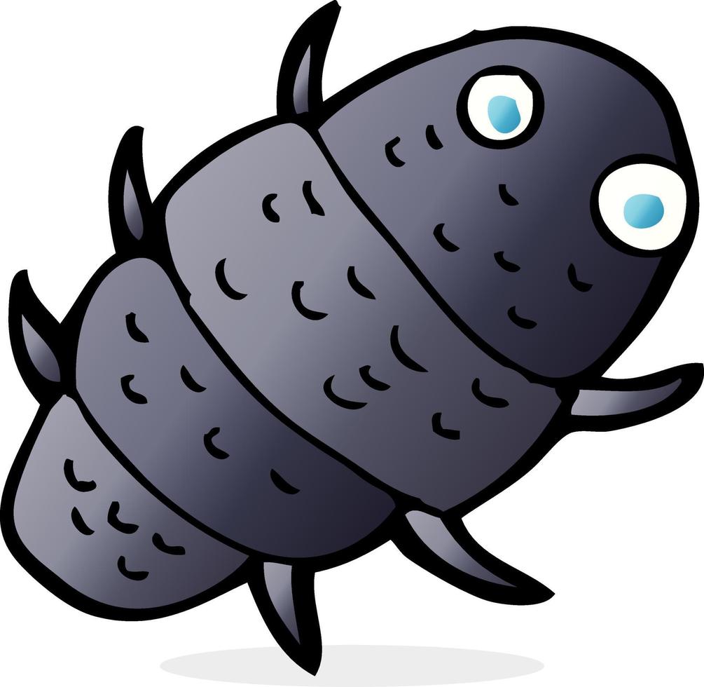 doodle character cartoon bug vector
