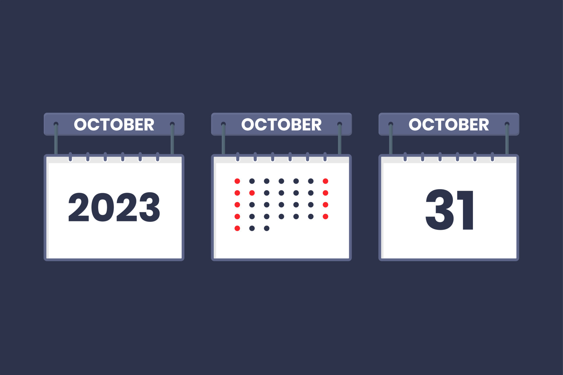 2023 Calendar Design October 31 Icon 31st October Calendar Schedule 2023-calendar-design-october-31-icon-31st-october-calendar-schedule