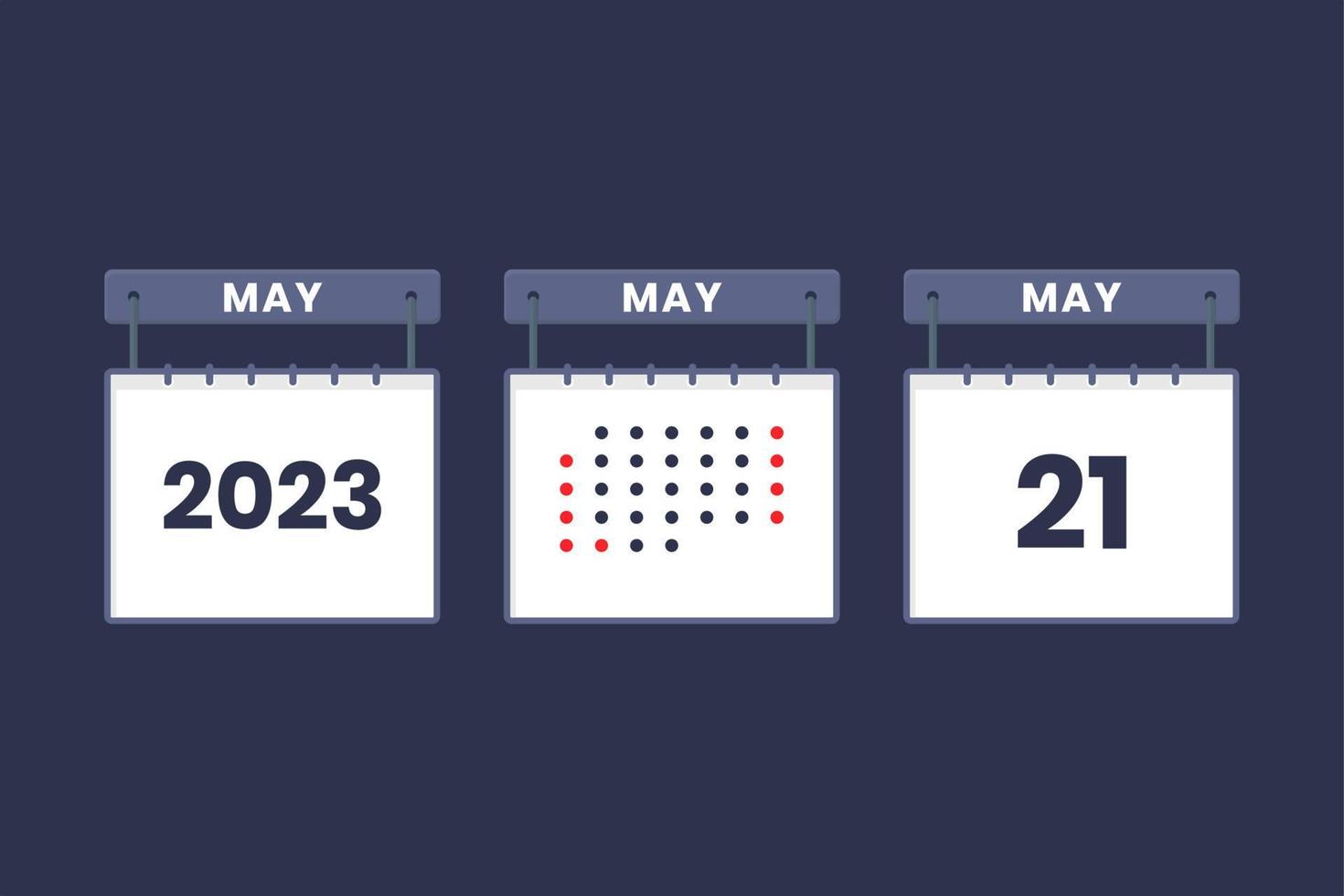 2023 calendar design May 21 icon 21st May calendar schedule 2023 calendar design May 21 icon 21st May calendar schedule