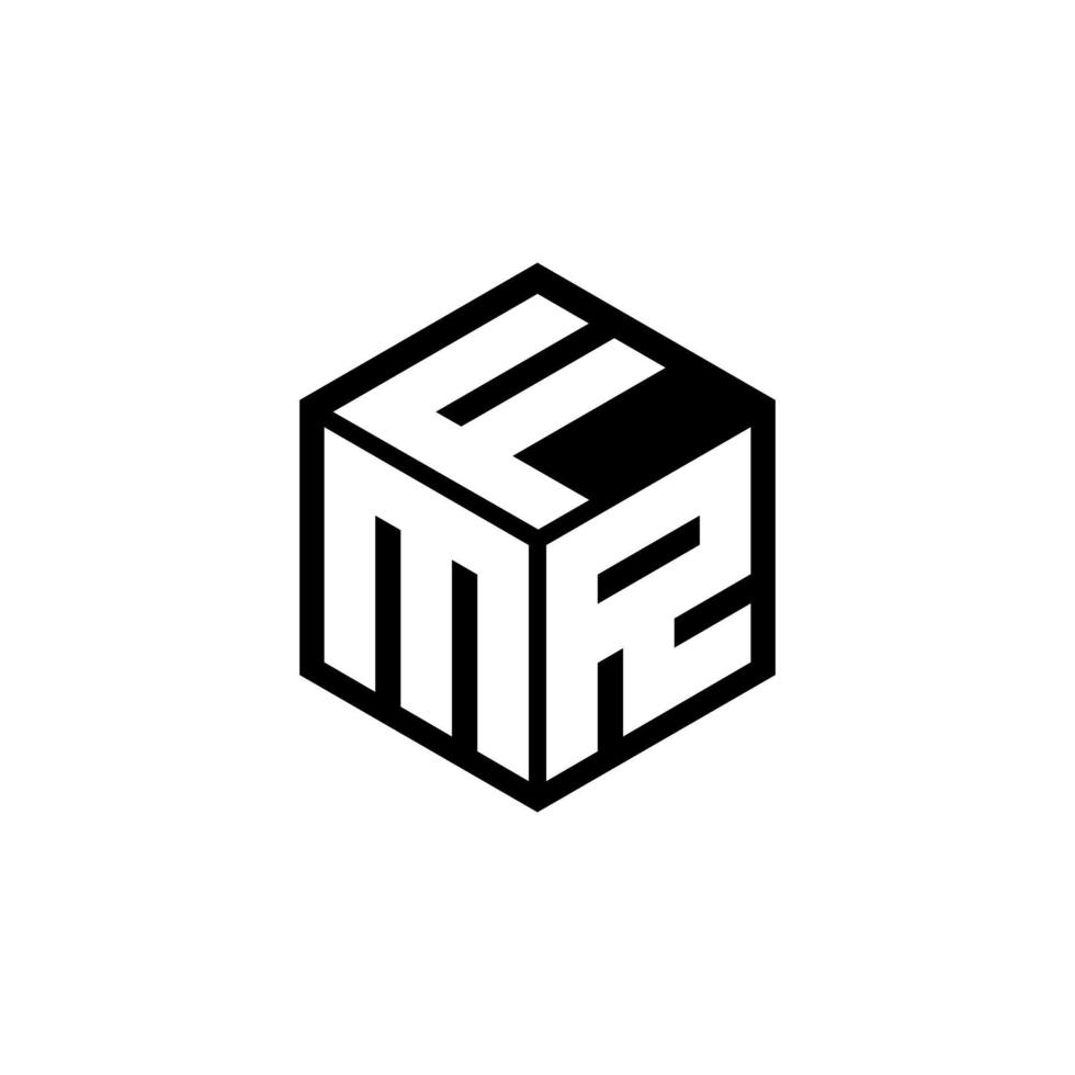 diseño de logotipo de letra mrf con fondo blanco en illustrator. logotipo vectorial, diseños de caligrafía para logotipo, afiche, invitación, etc. vector