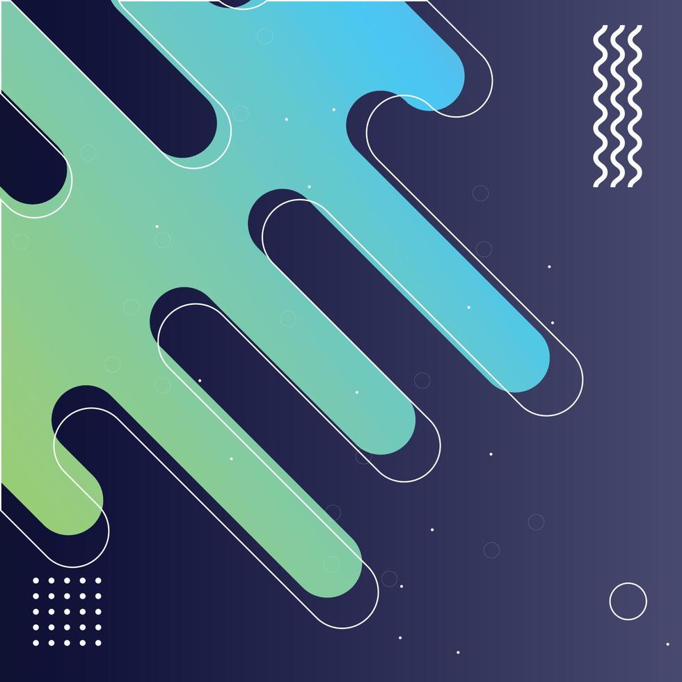 Colorful background in a light theme vector