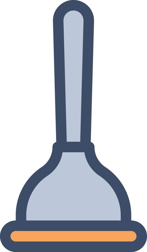 plunger vector illustration on a background.Premium quality symbols.vector icons for concept and graphic design.