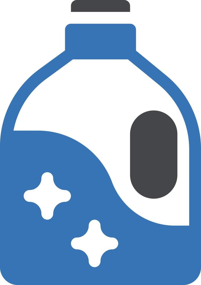 ilustración de vector de detergente en un fondo. símbolos de calidad premium. iconos vectoriales para concepto y diseño gráfico.