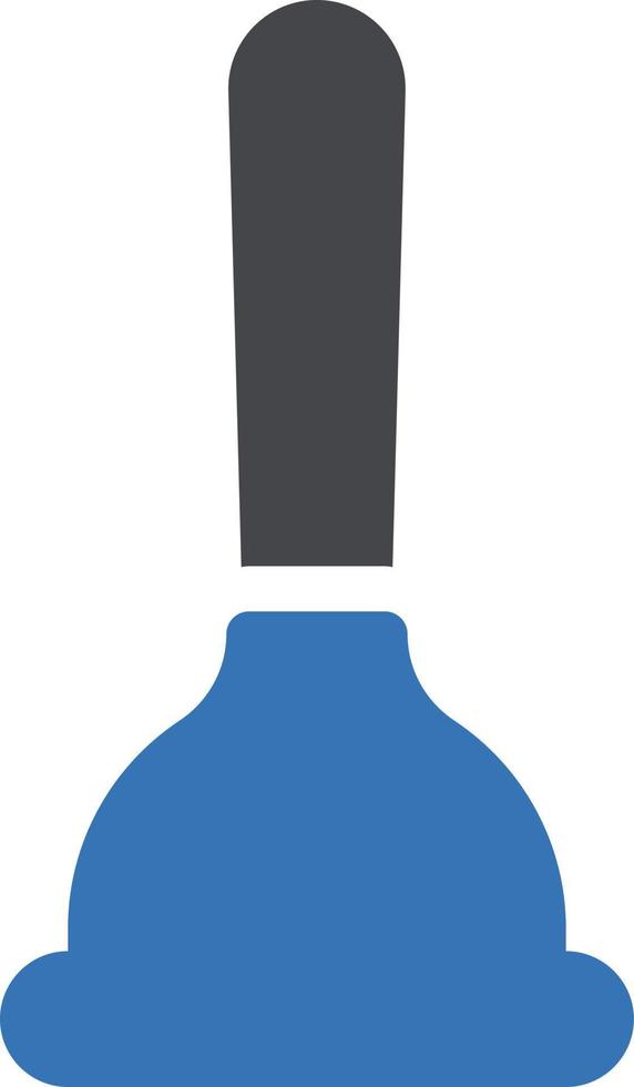 plunger vector illustration on a background.Premium quality symbols.vector icons for concept and graphic design.