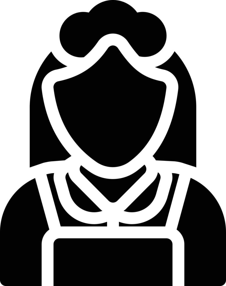 maid vector illustration on a background.Premium quality symbols.vector icons for concept and graphic design.