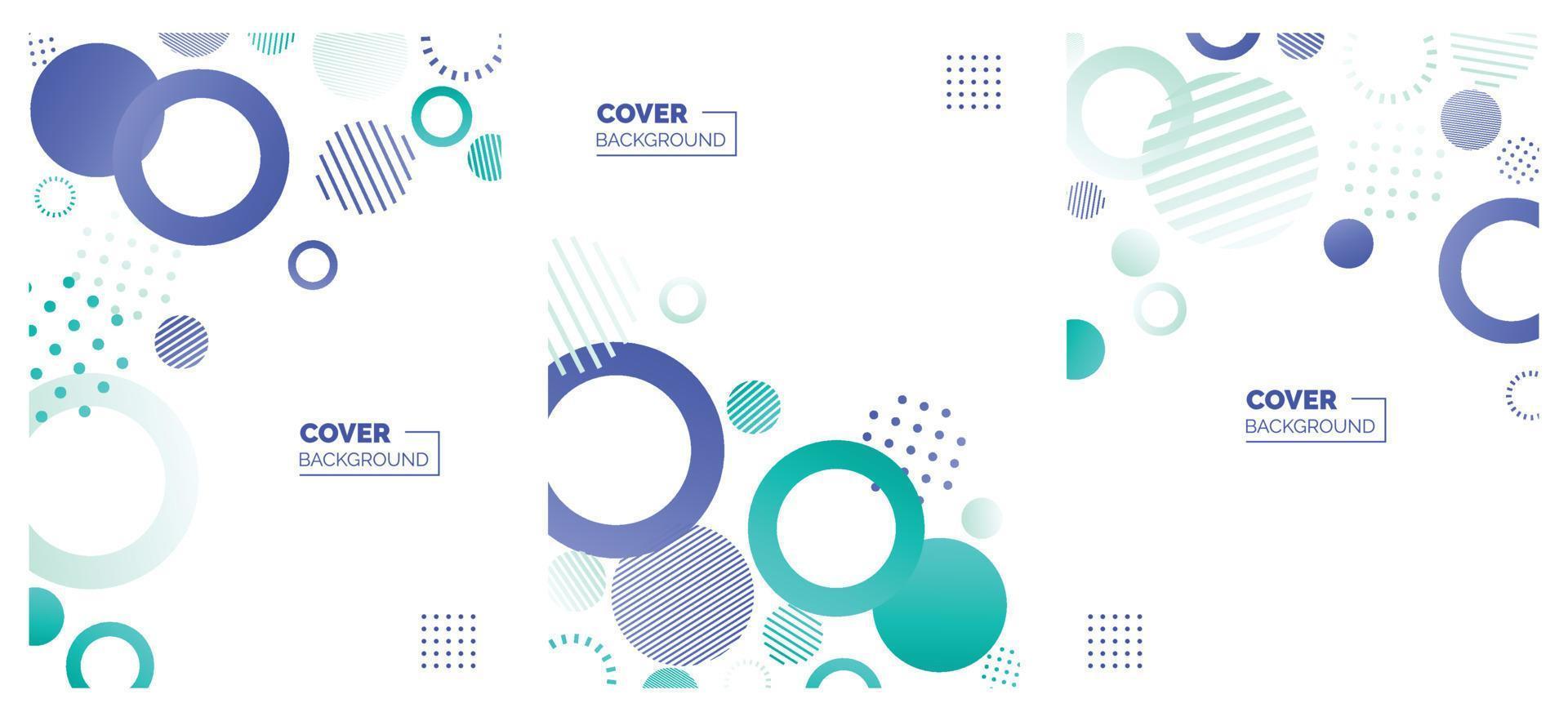 Placard templates set with abstract shapes. 80s memphis geometric style flat and line design elements. Retro art for a4 covers. banners. flyers and posters. Eps10 vector illustrations