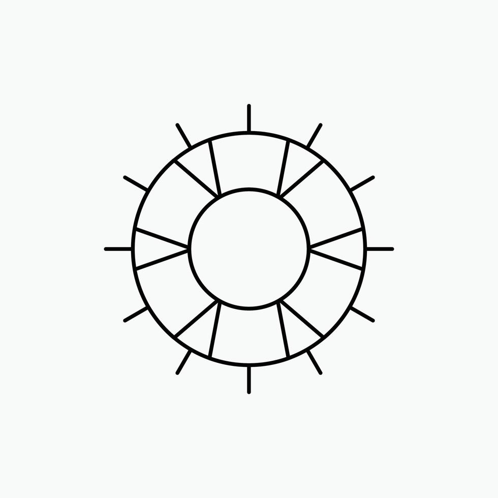 help. lifebuoy. lifesaver. save. support Line Icon. Vector isolated illustration