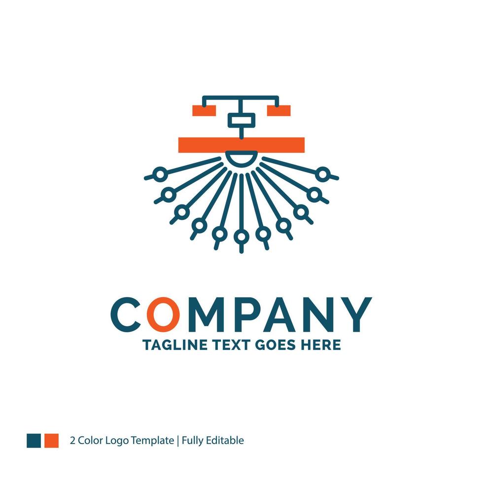 optimization. site. site. structure. Web Logo Design. Blue and Orange Brand Name Design. Place for Tagline. Business Logo template. vector