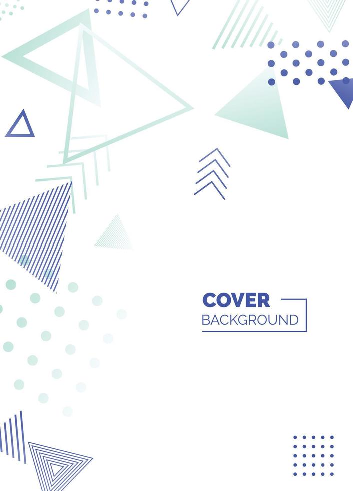Covers templates set with bauhaus. memphis and hipster style graphic geometric elements. Applicable for placards. brochures. posters. covers and banners. Vector illustrations