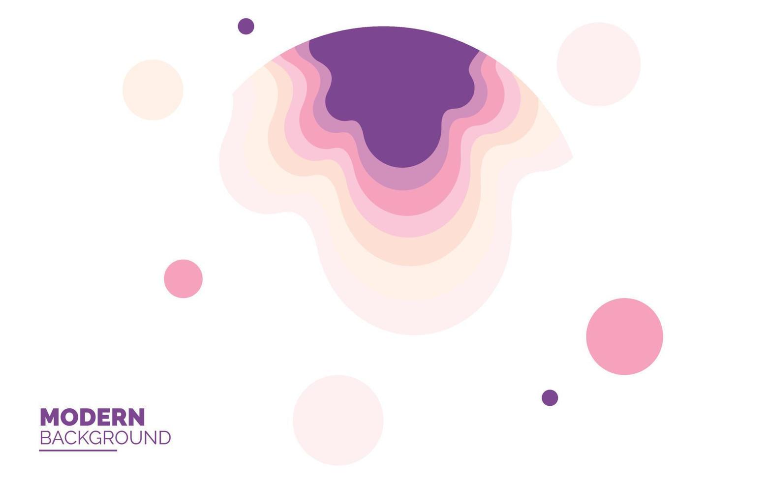 abstract Paper Cut Banner Template backgrounds. Paper cut shapes. Template for banner vector