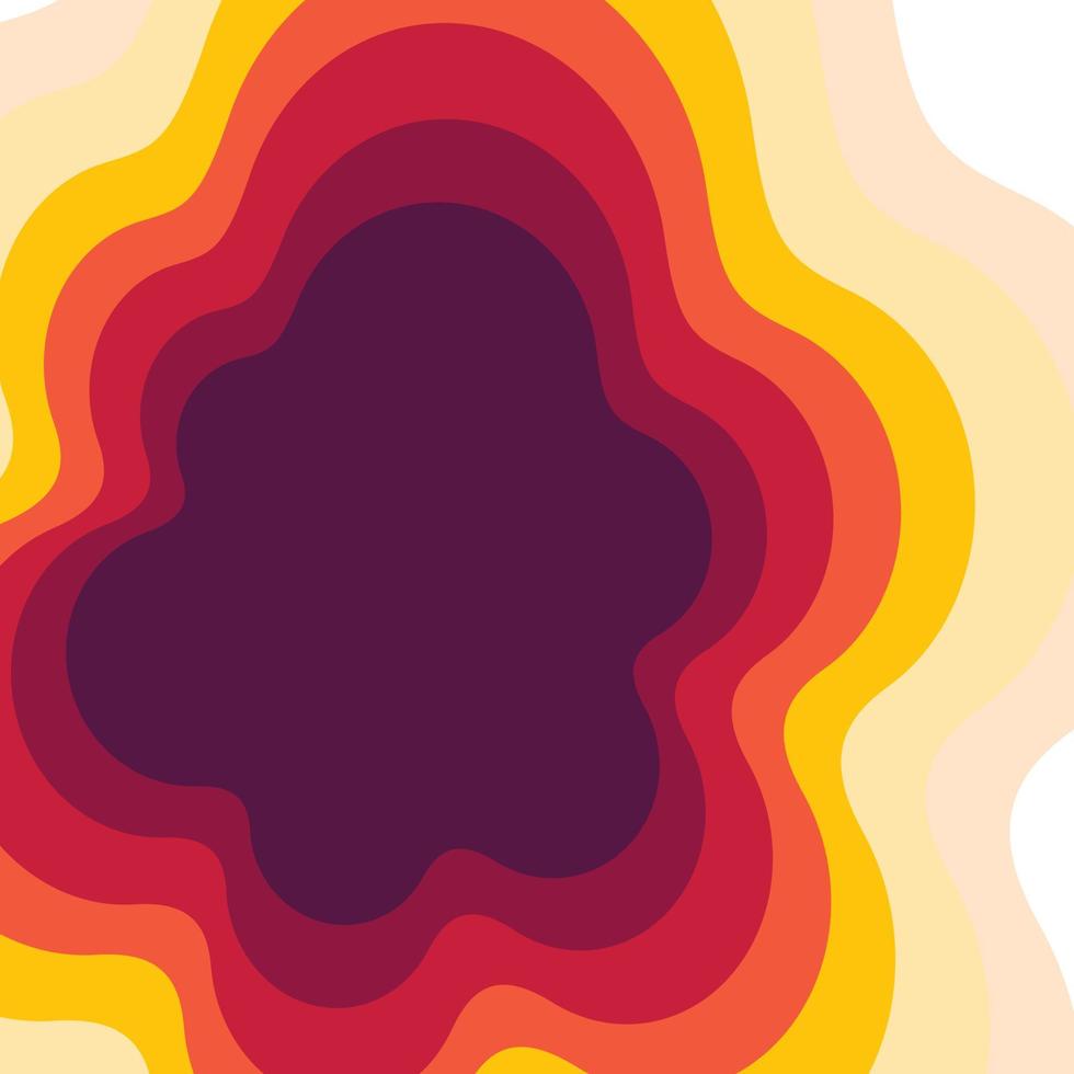 abstract Paper Cut backgrounds Template vector