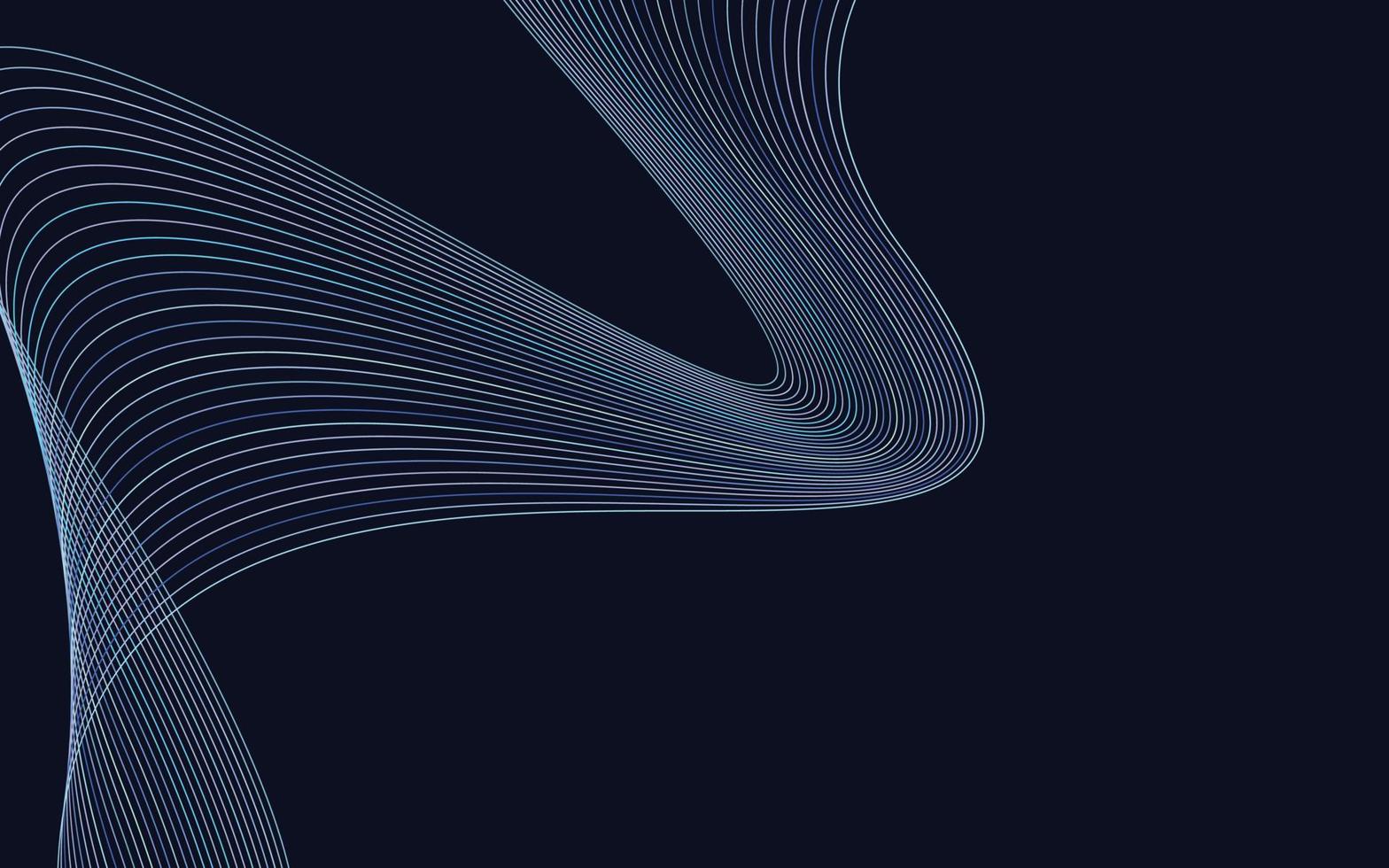 Abstract Colorful Lines wavy Lines background vector