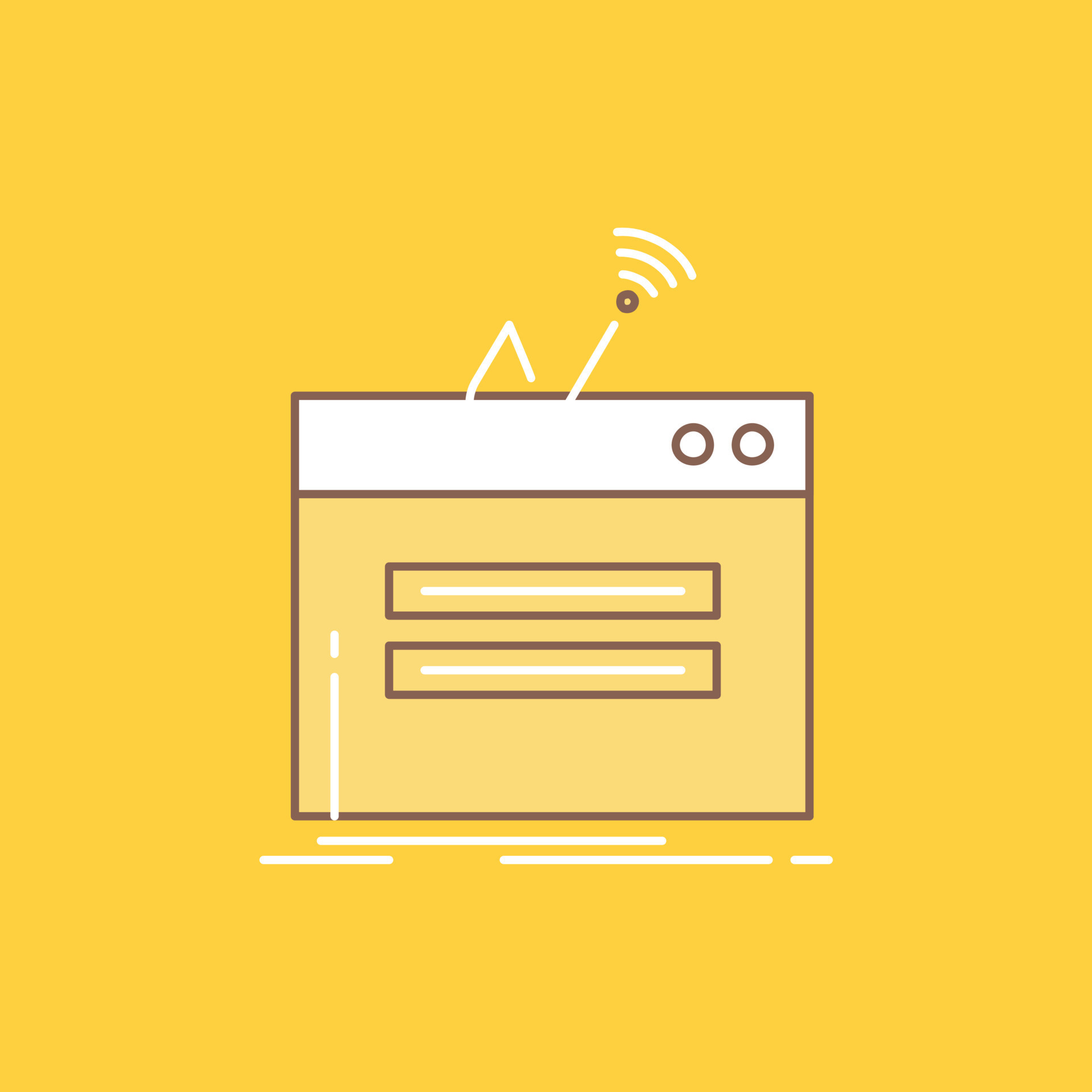 fraud. login. password. theft Flat Line Filled Icon