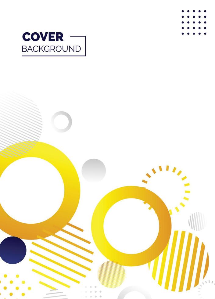 Colorful abstract minimalistic style poster. memphis geometric background. cover template. creative pattern Vectors