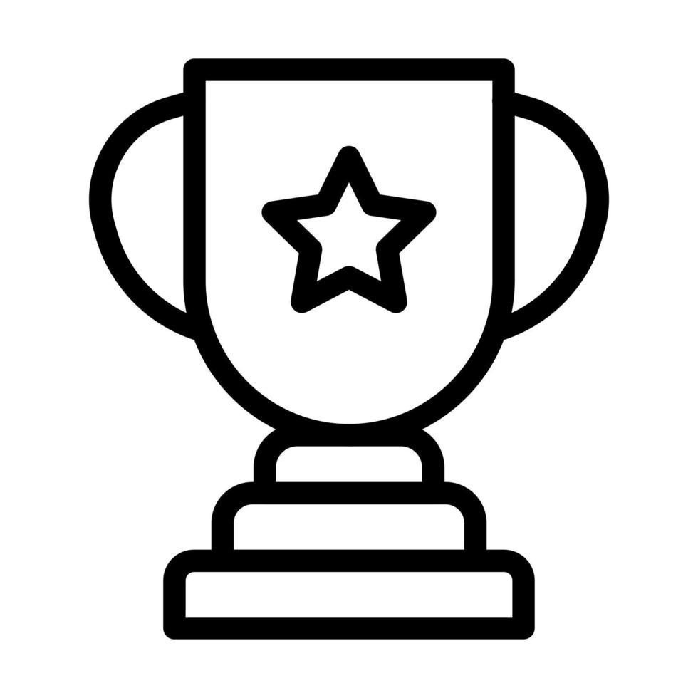 Trophy Icon Design vector