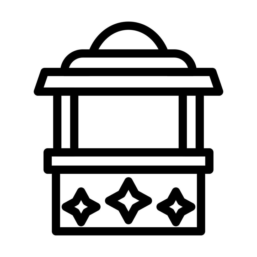 Ticket Box Icon Design vector