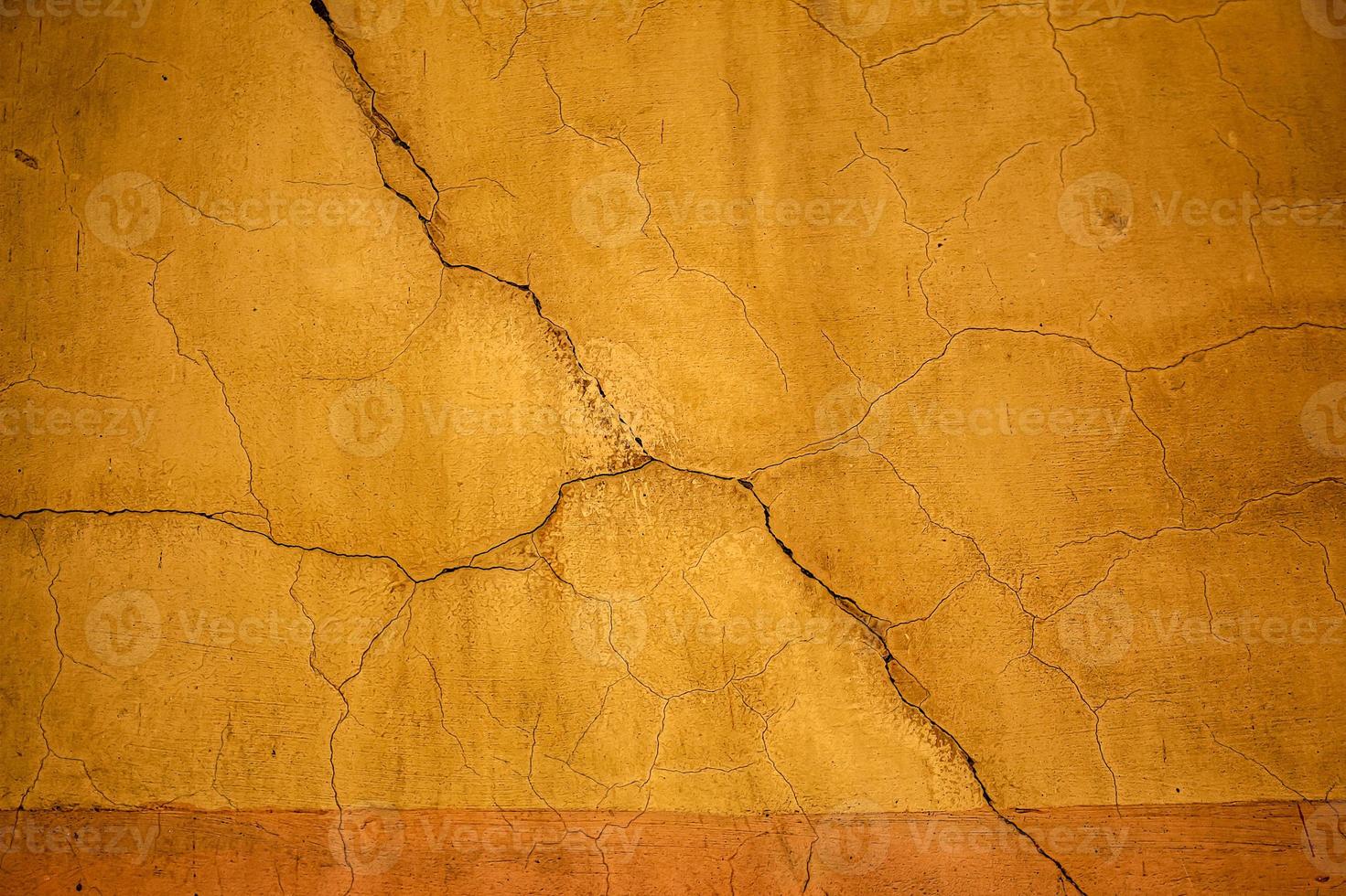 Close up retro color cement wall panoramic background texture for show or advertise or promote product and content on display and web design element concept photo