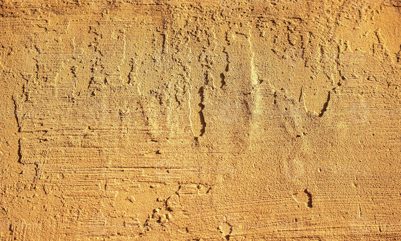 Close up retro color cement wall panoramic background texture for show or advertise or promote product and content on display and web design element concept photo
