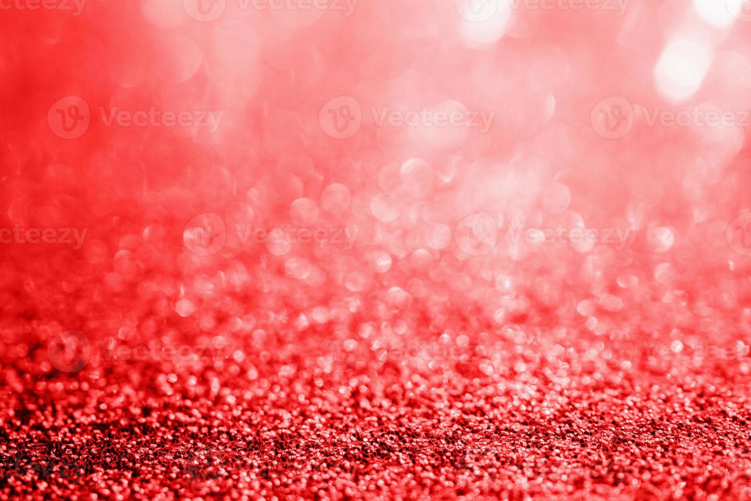 Abstract red glitter sparkle texture background photo