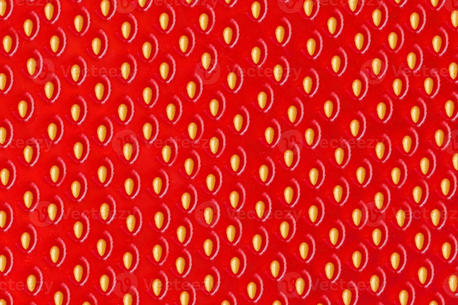 Fresh Strawberry texture close up background photo