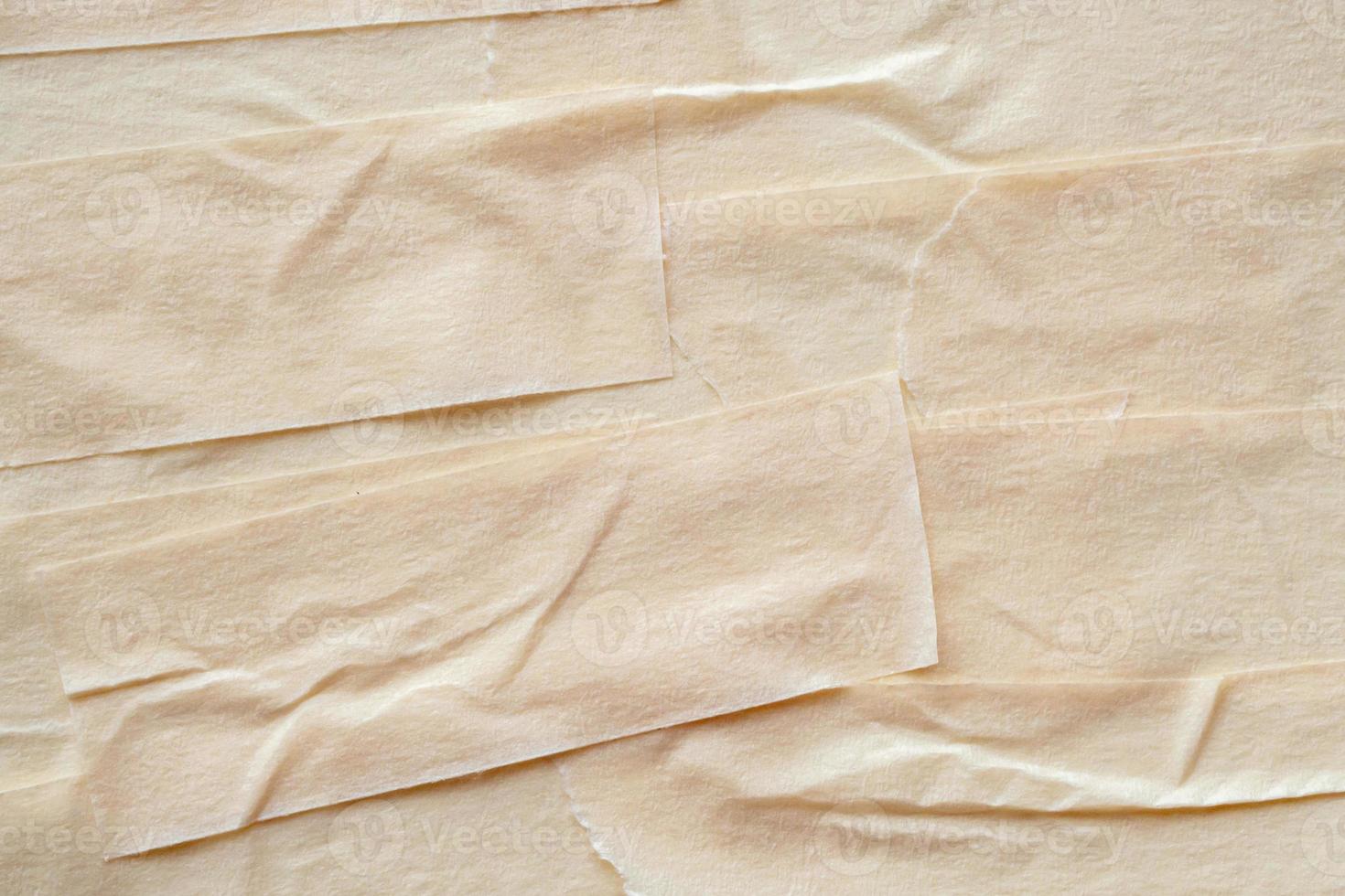 Yellow adhesive paper tape texture background photo