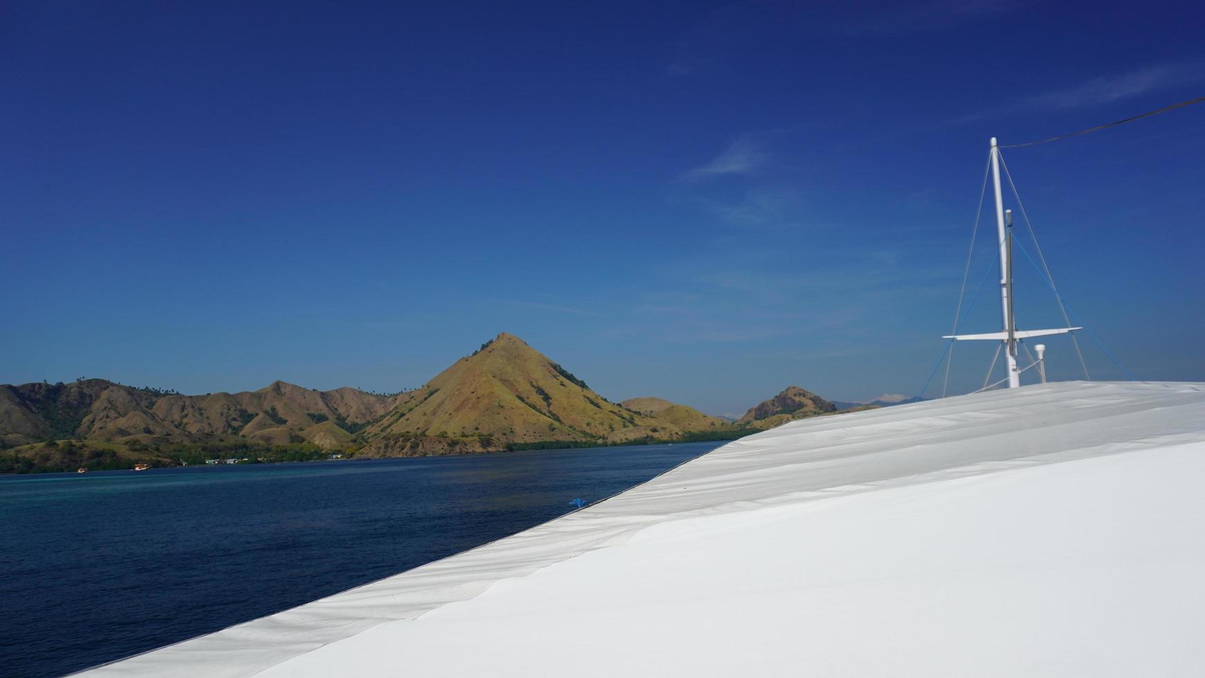 vista desde un velero foto