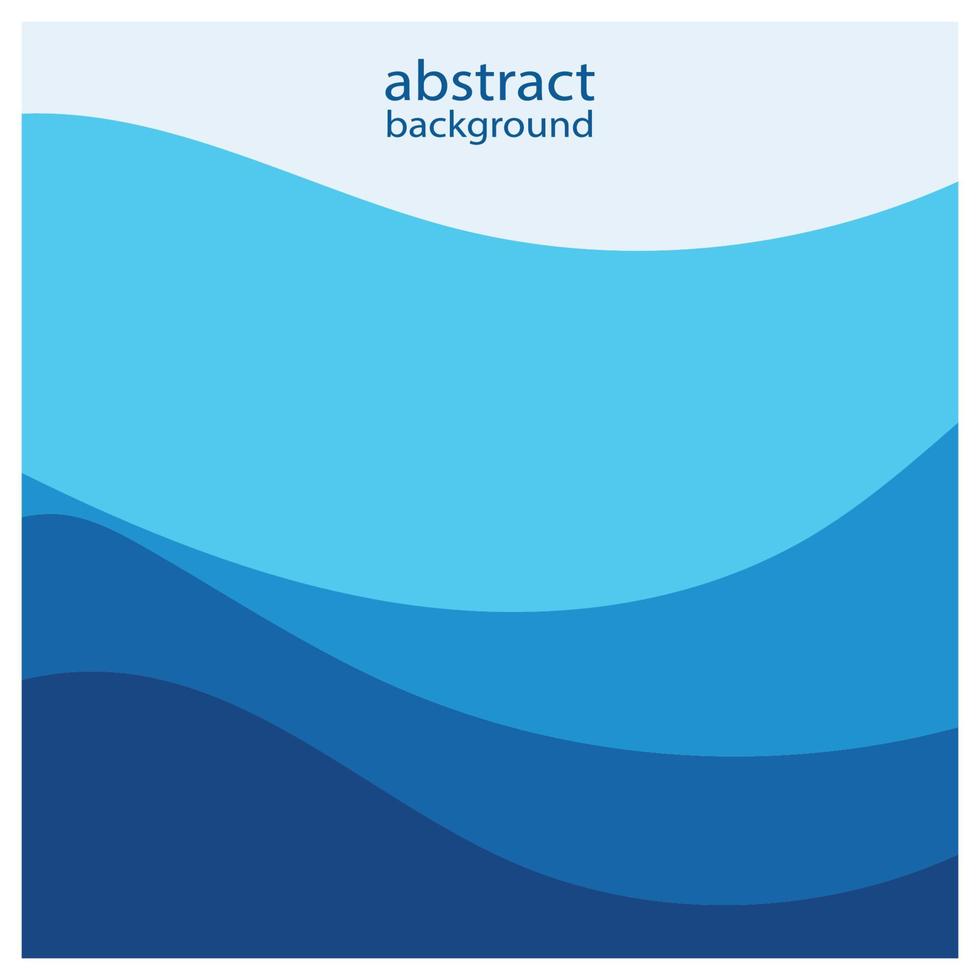 Abstract beach wave background design with blue vector combination, concept design for book cover, wallpaper, swimming pool, marine, lake