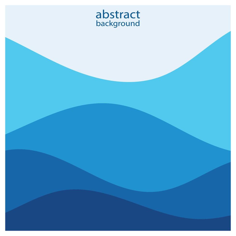 diseño de fondo de onda de playa abstracto con combinación de vector azul, diseño de concepto para portada de libro, papel tapiz, piscina, marina, lago