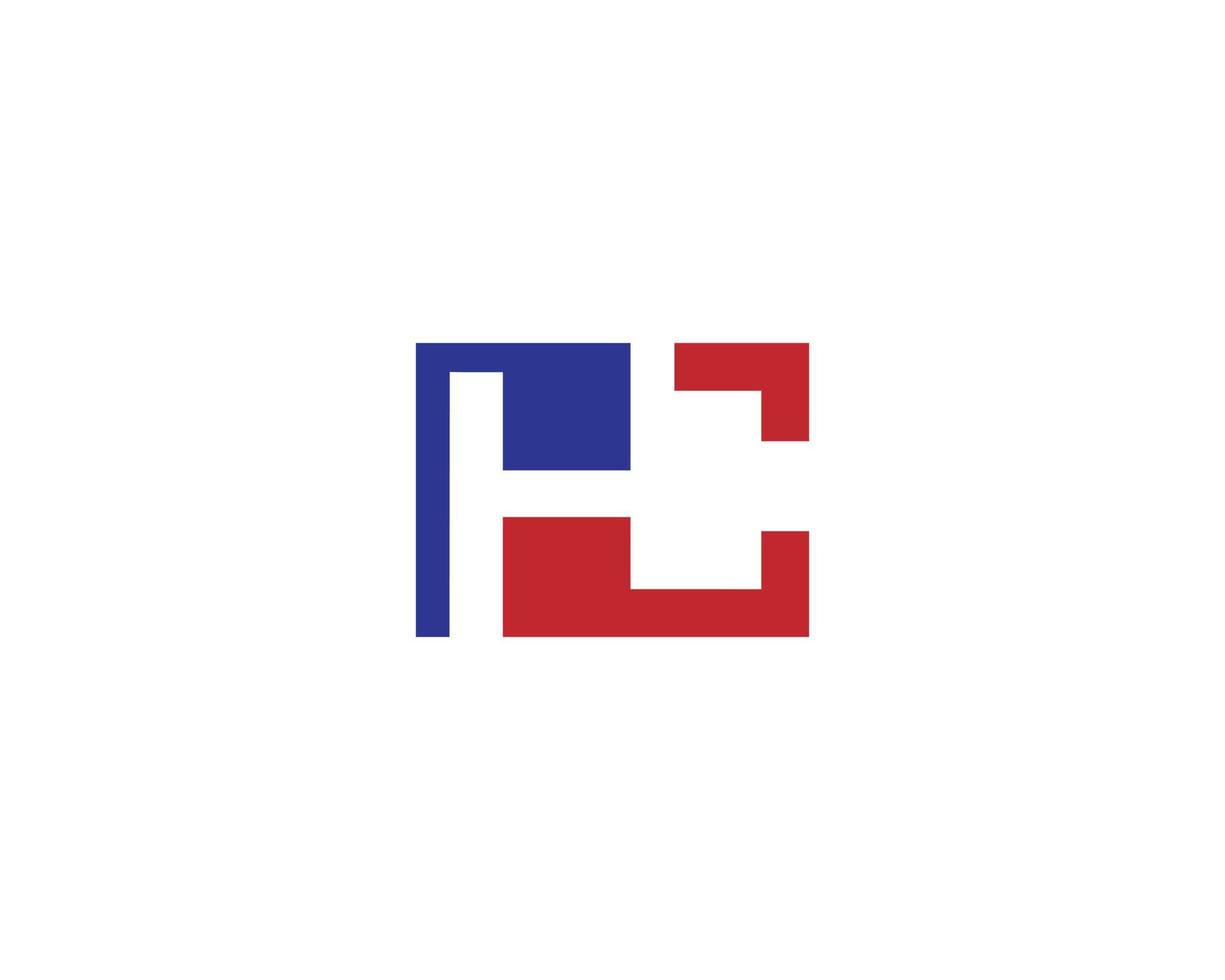 Premium Letter HC Monogram Logo Design Vector Template.
