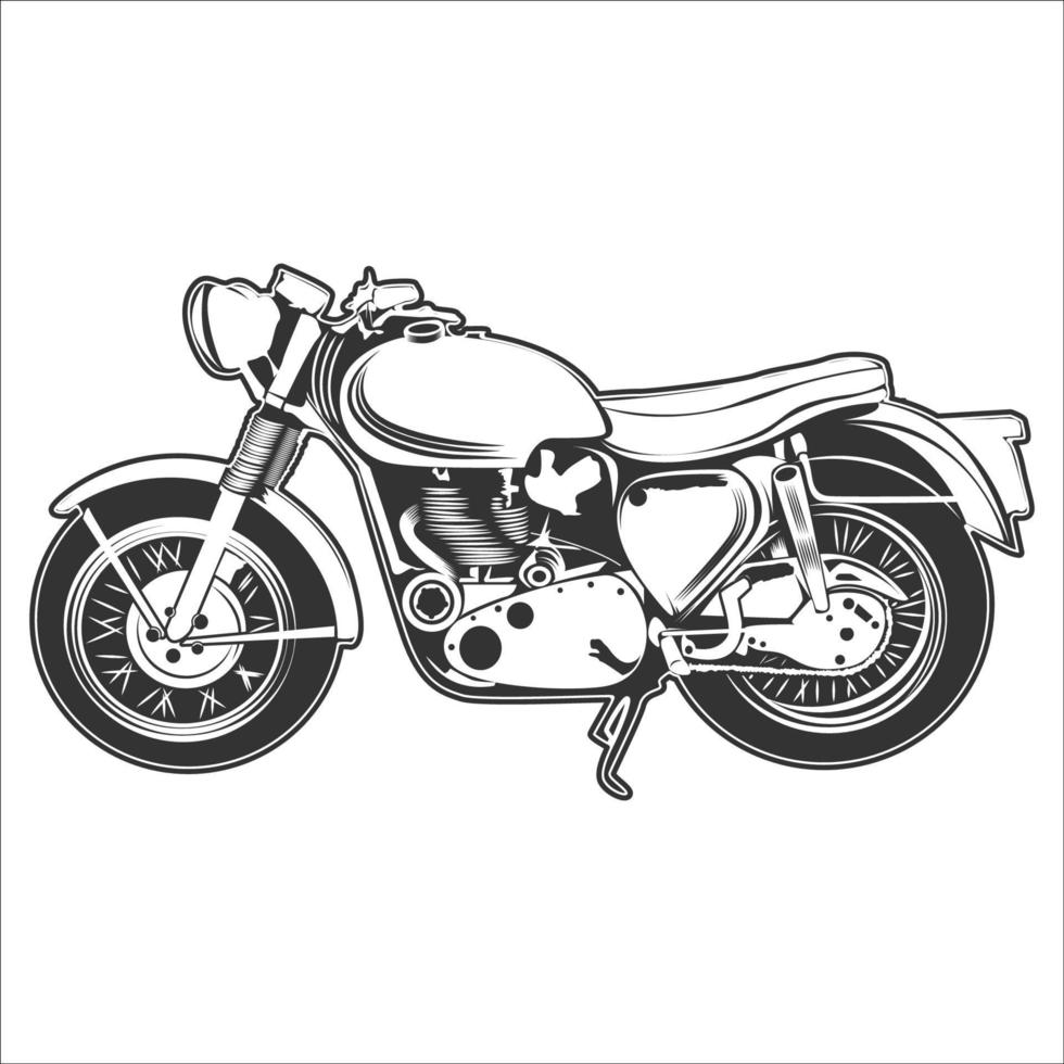 Motorcycle vector illustration