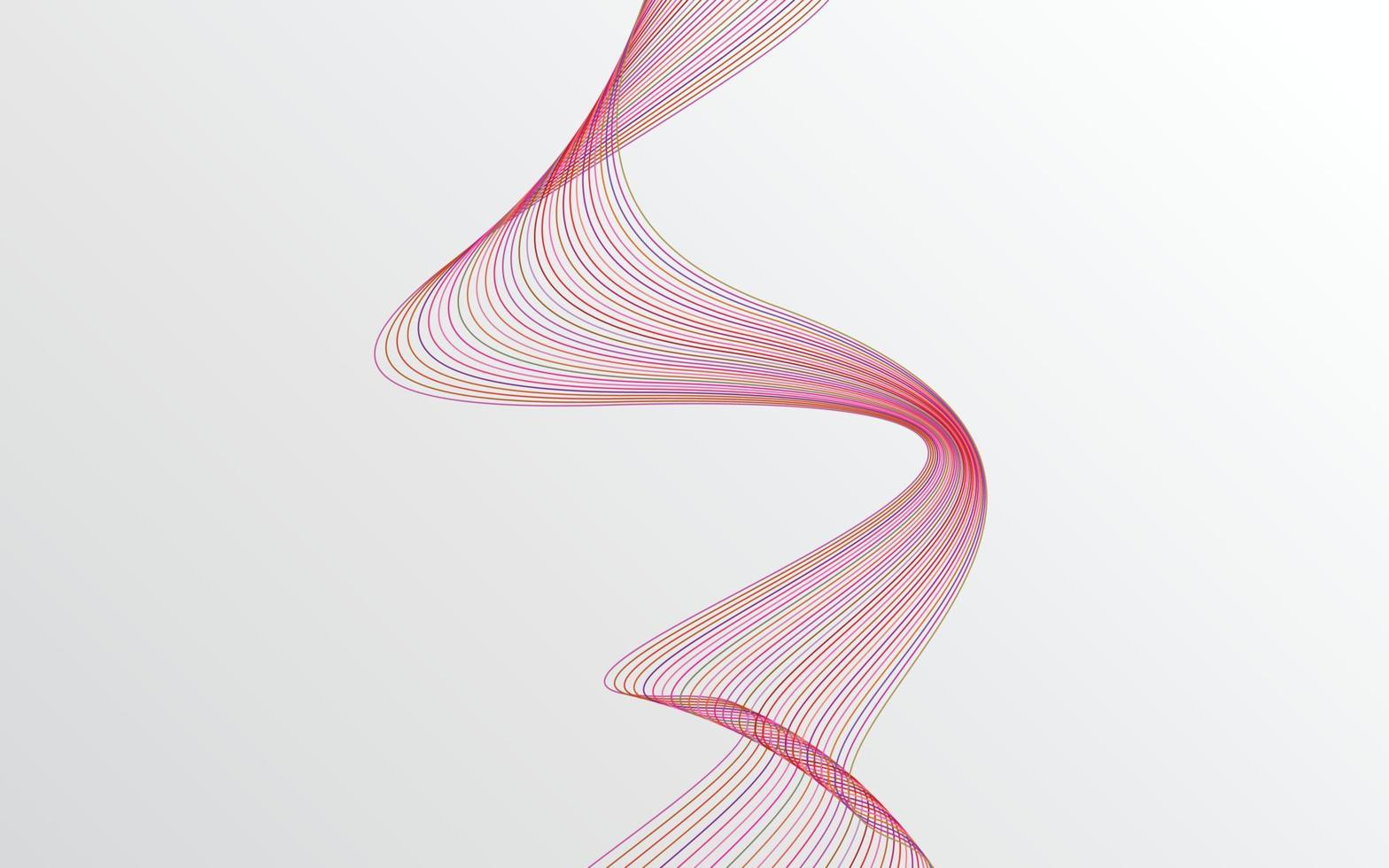 Creative line art. Vector illustration EPS 10. Design elements created using the Blend Tool