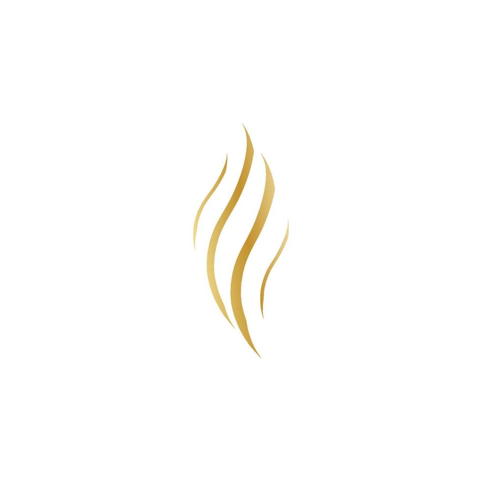 Ilustración de icono de vector de plantilla de logotipo de cabello