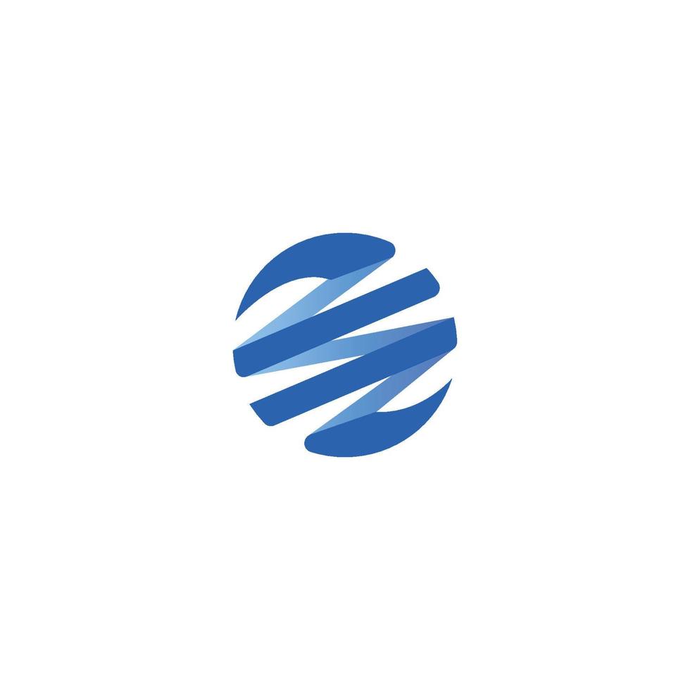 ilustración de icono de plantilla de logotipo de vector de negocio de globo