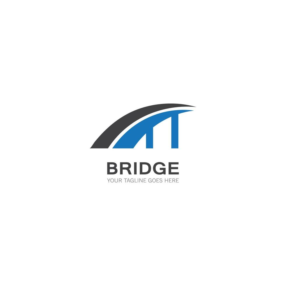 bridge Logo Template vector icon illustration