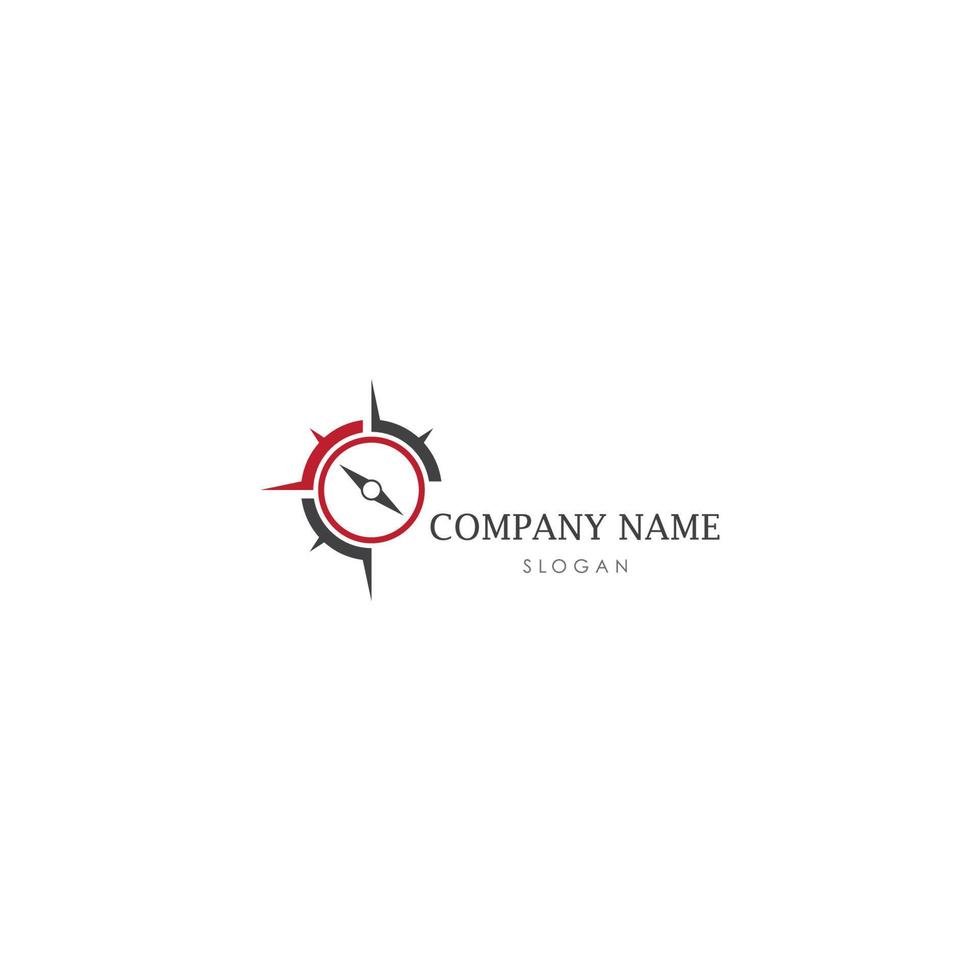 Compass Logo Template vector icon illustration